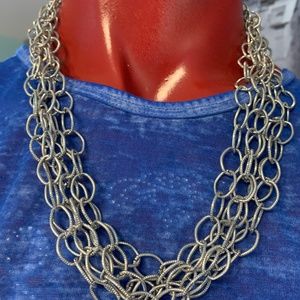 Multi chain link neclace